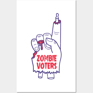 Zombie Voters Posters and Art